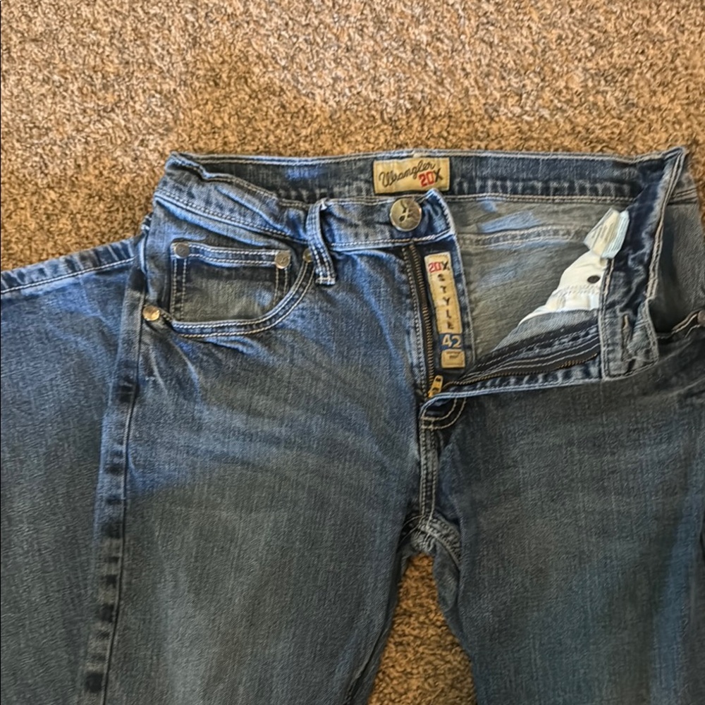 Wrangler Denim Blue Jeans